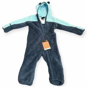 The North Face Unisex Baby Shady Blue Baby Bear One Piece size 12-18 Months New